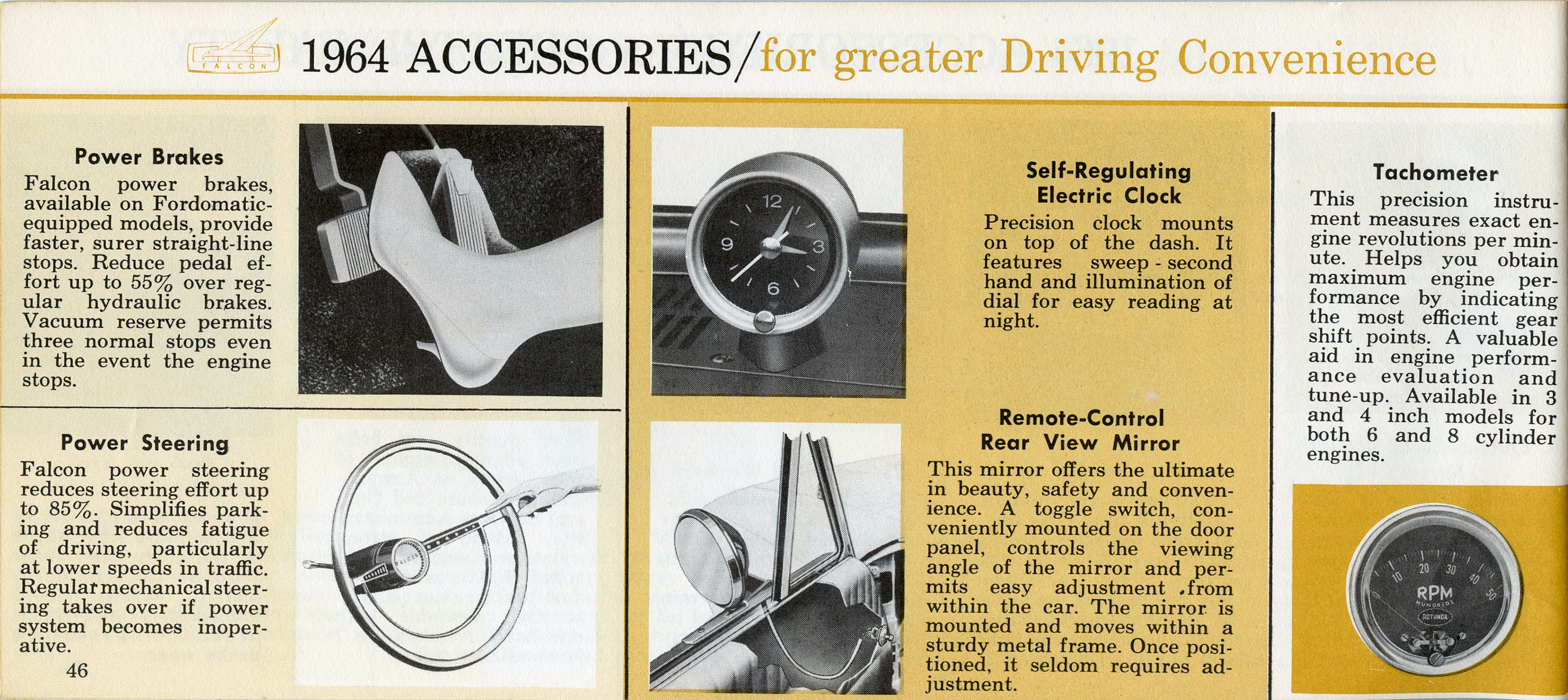1964 Ford Falcon Owners Manual Page 57